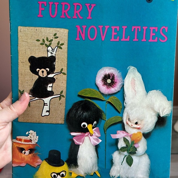 5/$25 kid craft pattern Furry Novelties Booklet 🐰 - Picture 1 of 9